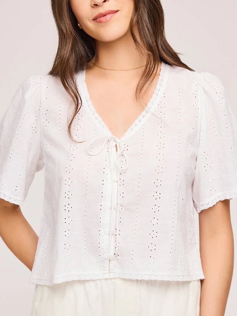 Gentle Fawn JESSA EYELET TOP